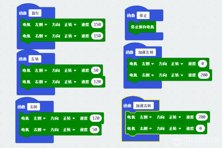 【嘉年华展示】小MU|小麦昆视觉巡线--makecode&Mind+图12