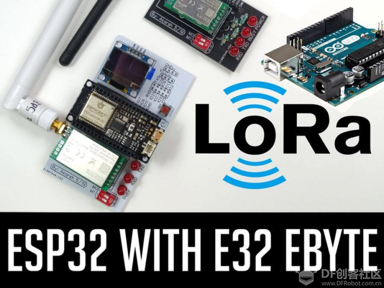 在ESP32上使用E32-433T LoRa模块的教程| LoRa Arduino