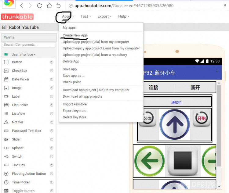 手机app编程之thunkable篇图4