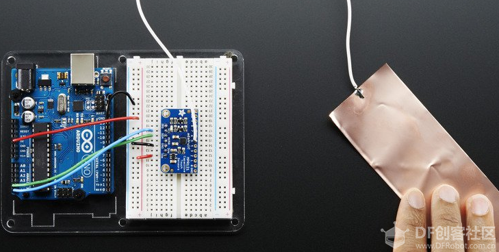 MPR121和arduino的那点事图3