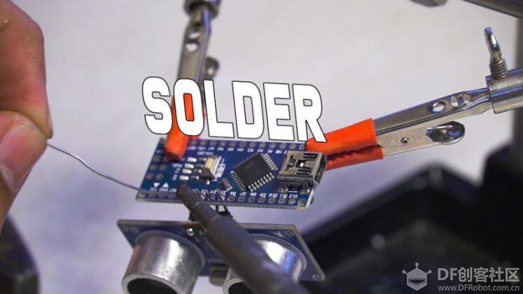 Arduino 小制作：超声波数显标尺图20