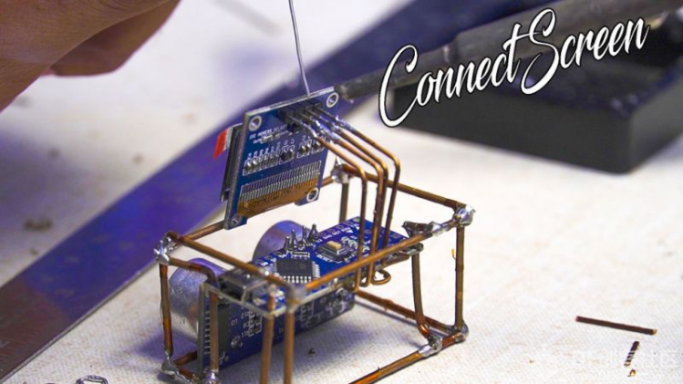 Arduino 小制作：超声波数显标尺图25