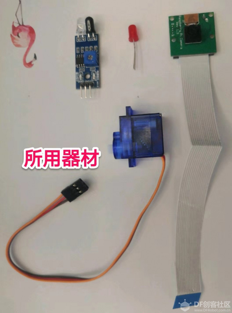 菜鸟也玩树莓派（三）——初级智能车闸打造记图1