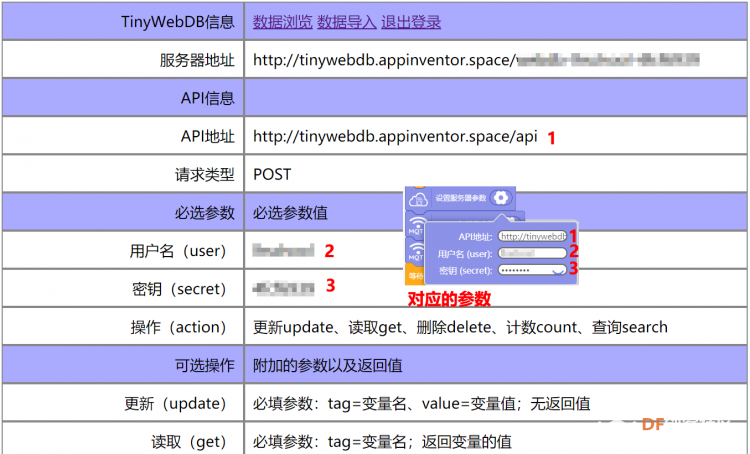 利用TinyWebDB解决数据对应问题图3