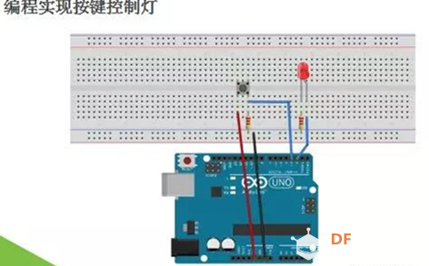 从arduino到树莓派学习笔记之按钮控制小灯图3
