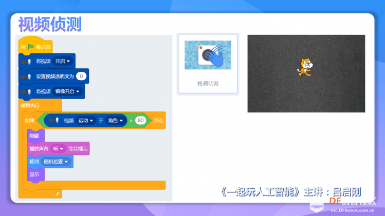 【2020】【微课程】《一起玩人工智能》第7课视频侦测图2