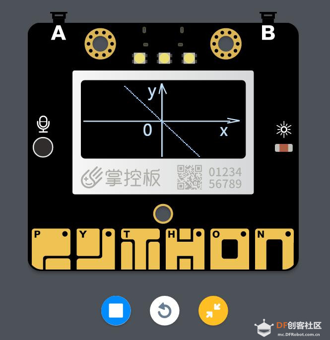 【仿真】绘制一次函数图像图2