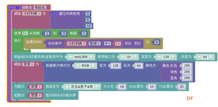 古德微图形化编程带你玩转石头剪子布游戏之按键模拟版图1