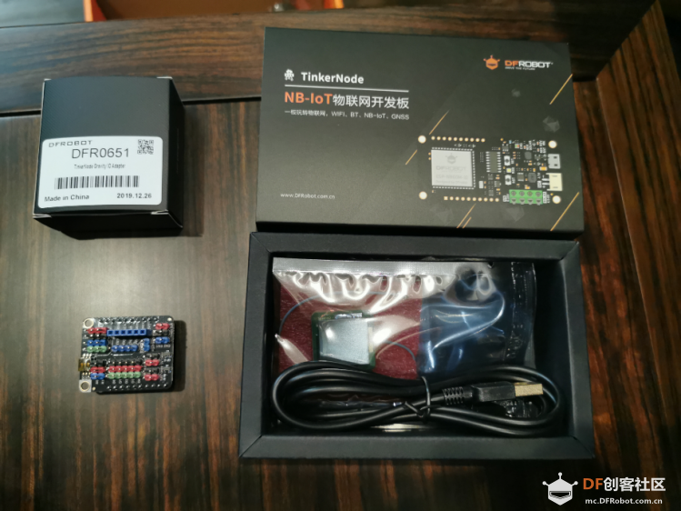 【TinkerNode NB-IoT 物联网开发板】开箱小测图12