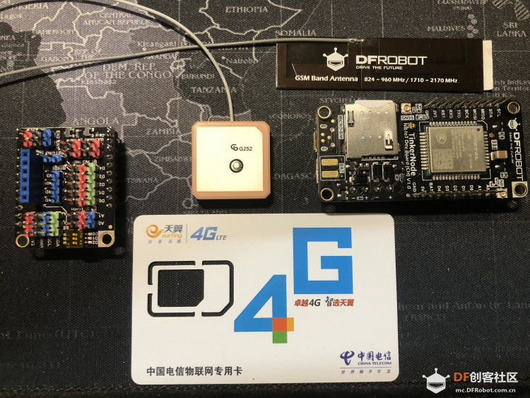 『TinkerNode NB-IoT』BC20接入百度天工物联网实现数据上报图1