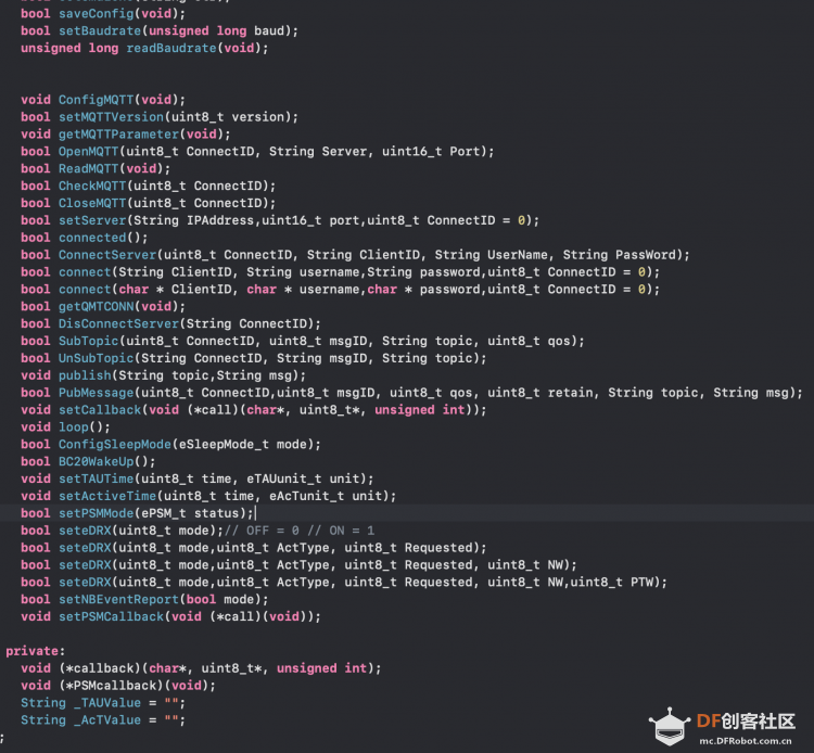 『TinkerNode NB-IoT』BC20接入百度天工物联网实现数据上报图4
