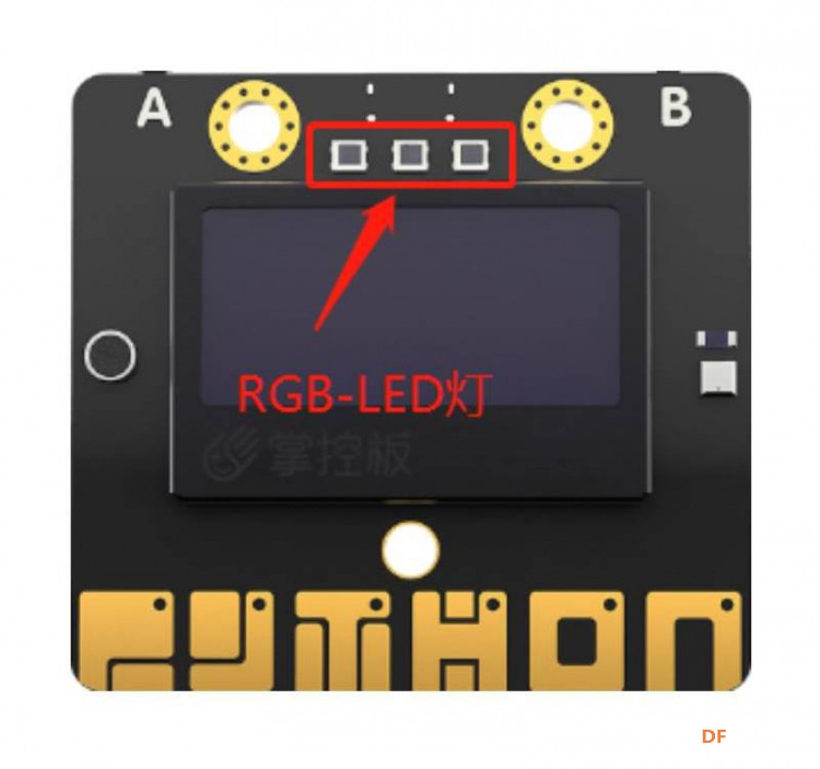 MicroPython动手做（13）——掌控板之RGB三色灯图1