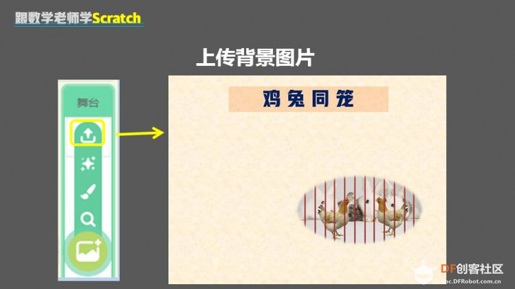 跟数学老师学Scratch | 12 鸡兔同笼问题图6