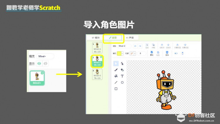 跟数学老师学Scratch | 12 鸡兔同笼问题图9