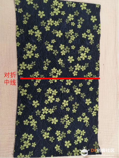零基础DIY一个自己的个性口罩套，简单好看和实用。图5