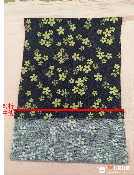 零基础DIY一个自己的个性口罩套，简单好看和实用。图6