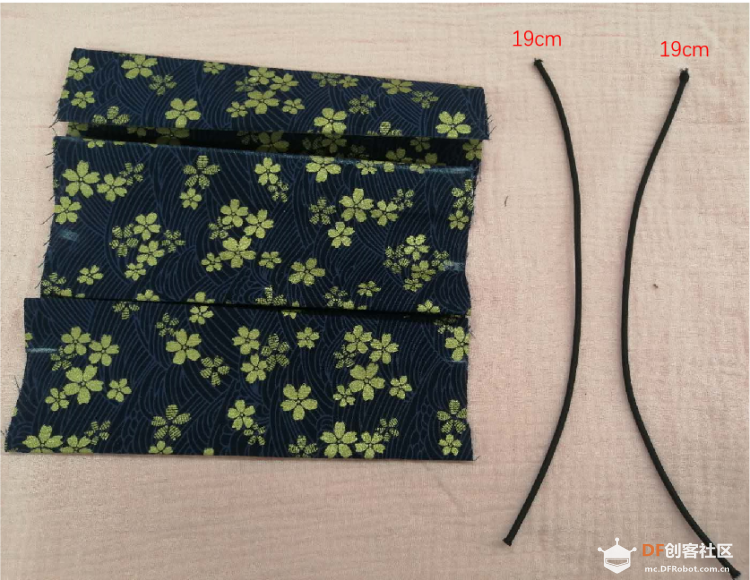 零基础DIY一个自己的个性口罩套，简单好看和实用。图11