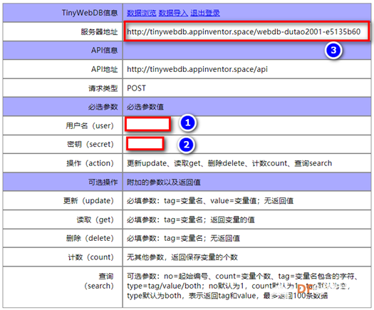掌控板tinywebdb网络服务图2