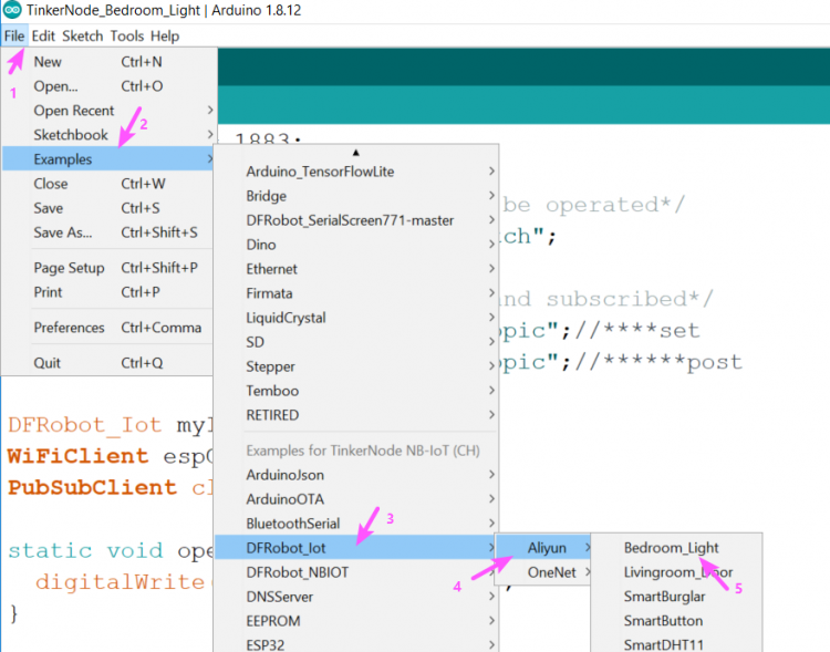 【TinkerNode NB-IoT 物联网开发板】测评(三)MQTT控制LED灯开关图17