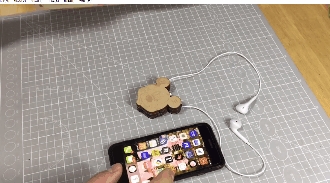 旧物改造 | “鼠王”蓝牙随身听图4