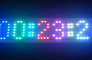 7X71RGB柔性屏测评第二弹：电子时钟图2
