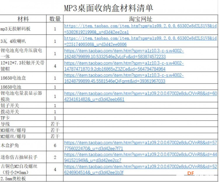 MP3桌面收纳盒图4