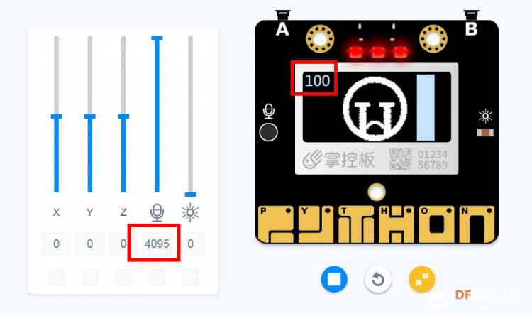 【仿真】掌控板噪声计图11