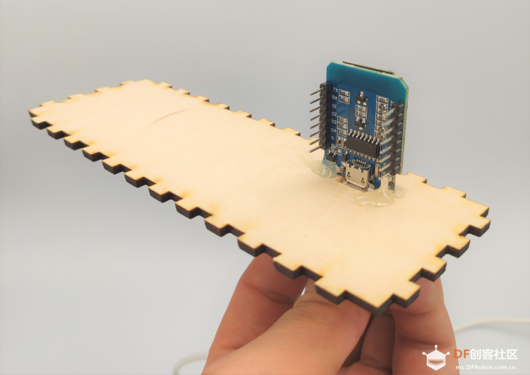 ESP8266物联网创意点阵时钟，女朋友看了都想要！图5