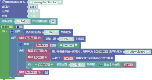 App Inventor和树莓派打造智能安防千里眼图3