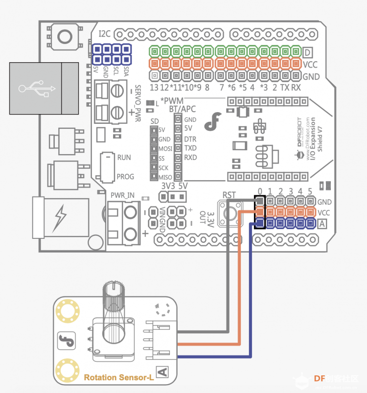 Arduino教程中级 前奏3 从串口中认识“数字”与“模拟”图3