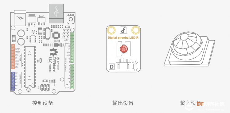 Arduino教程中级 项目二 感应灯图3