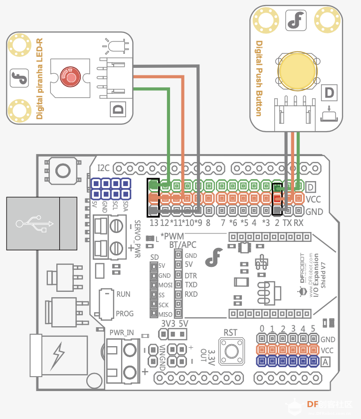 Arduino教程中级 项目三 Mini台灯图3