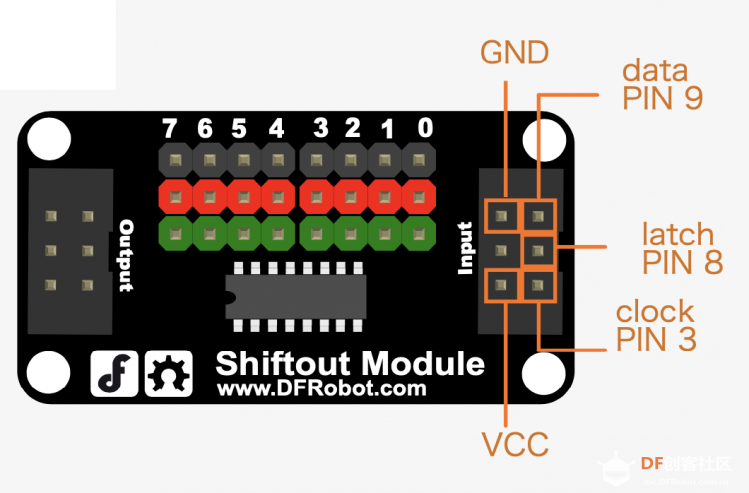 Arduino教程中级 项目十三 数字骰子图5