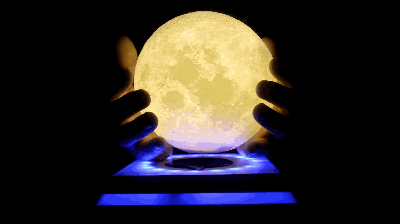 第30期：来自星星的礼—磁悬浮月球灯图1