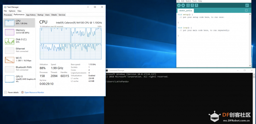LattePanda Delta + Intel mobivious 2 不完全评测(中)图9