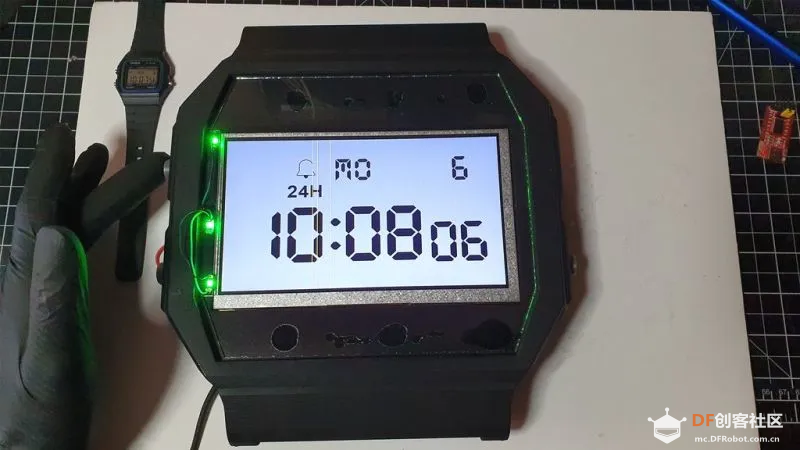 复刻卡西欧F-91W!不过,我比他大!图20