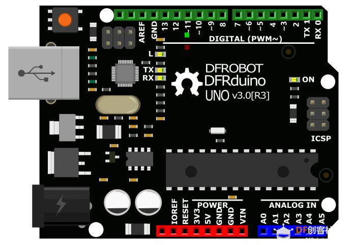 【pinpong库控制硬件】之Arduino uno-Led闪烁-1图2