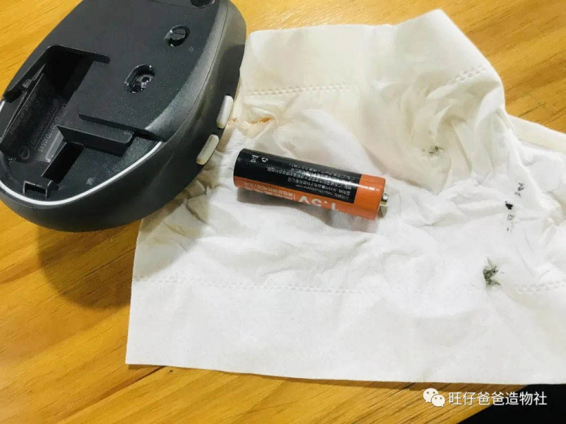 旧物改造 | 鼠标电池漏液了怎么办？图6