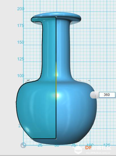 用123D Design做一个棒槌瓶图26