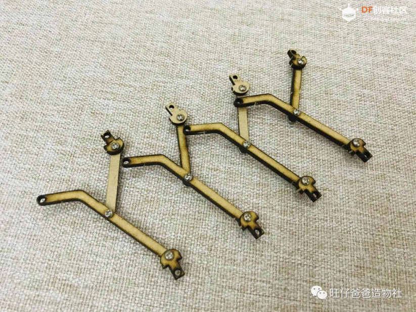 利用42步进电机制作的模拟发电开花装置图18