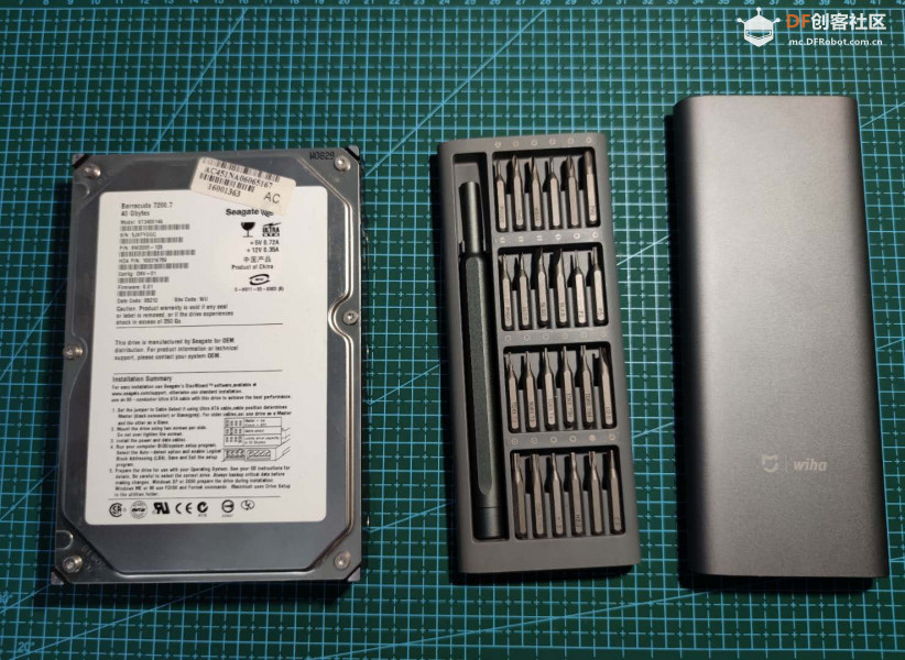 #线上创客马拉松# #物尽其用# 废旧硬盘制作台灯，磨刀器图10