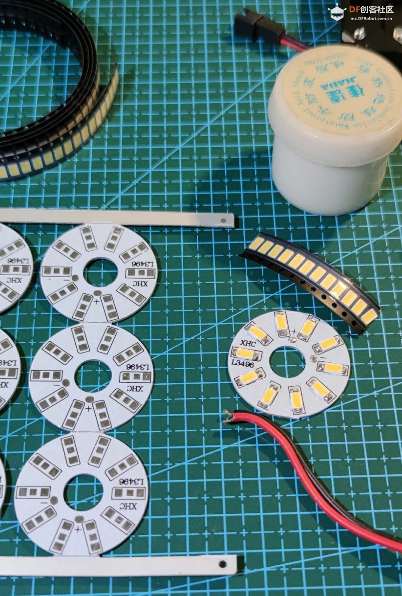 #线上创客马拉松# #物尽其用# 废旧硬盘制作台灯，磨刀器图22