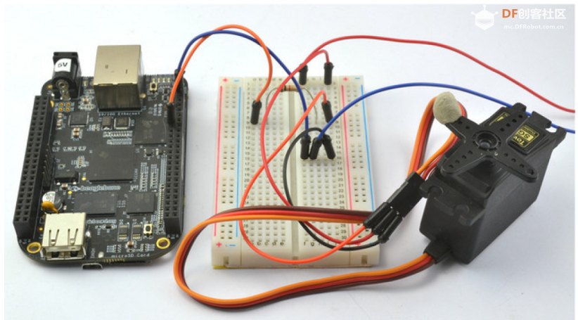 如何使用BeagleBone Black控制伺服电机?图3