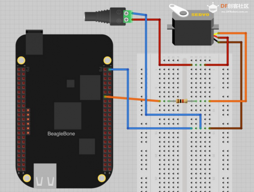 如何使用BeagleBone Black控制伺服电机？图3
