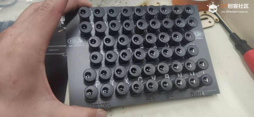 做了个恩尼格玛密码机图8