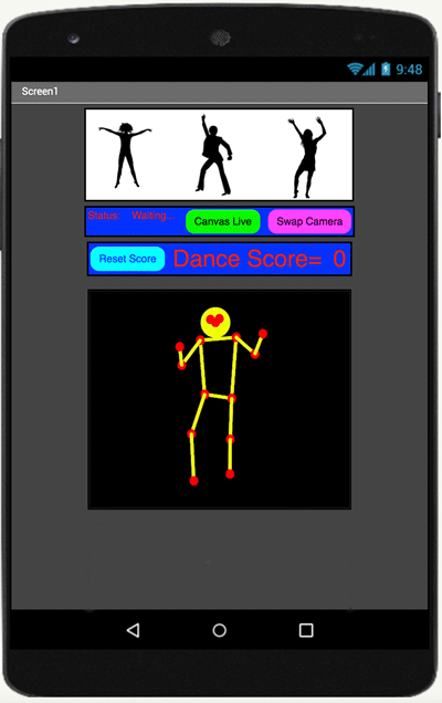 【AI2+AI】人工智能舞姿识别app图3