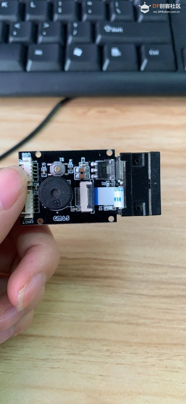 基于uno的cm65二维码模块门禁图1