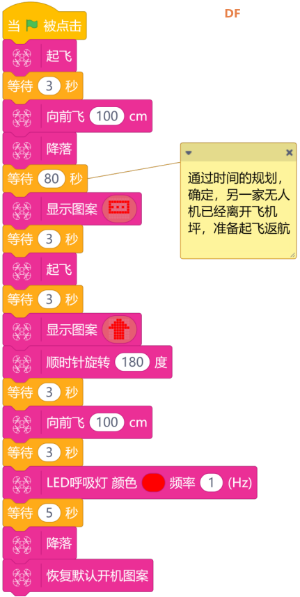 无人机编程教学设计—课时4：居家老人救援图7