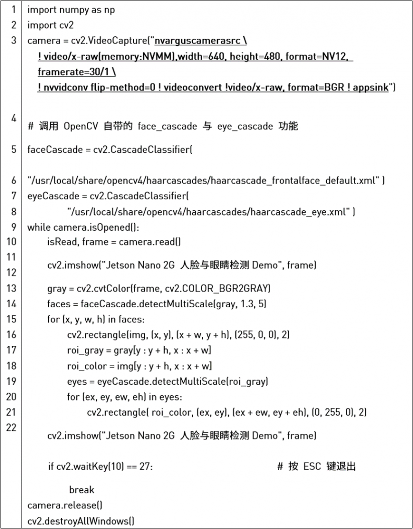 NVIDIA Jetson Nano 2GB 系列文章(8):执行常见机器视觉应用图7