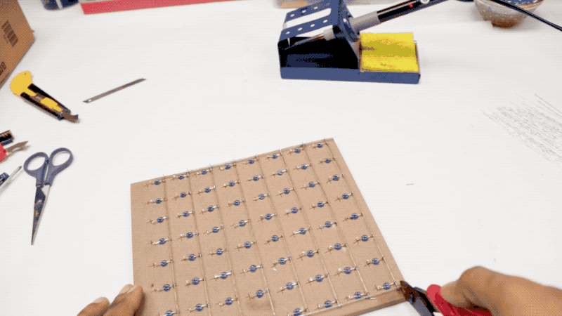 自制一个永不过时的8x8x8 LED光立方图16